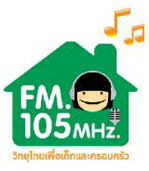 โลโก้ FM 105 MHz
